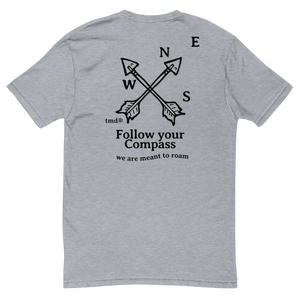 Open image in slideshow, Follow your Compass T-shirt
