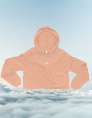 Open image in slideshow, Wake for Snacks Crop Hoodie
